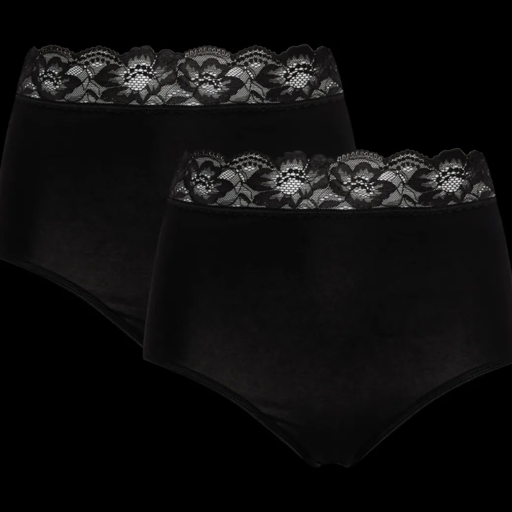 Dolce Bella kanten maxi-slips Vrouw 2 Stuks | Action NL