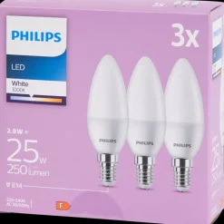 Philips kaarslamp 2.8 watt 250 lm | Action NL