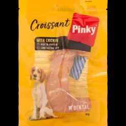 Pinky rawhide croissant hondensnack | Action NL