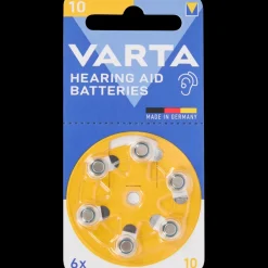 Varta hoortoestelbatterijen 10 6 Stuks | Action NL