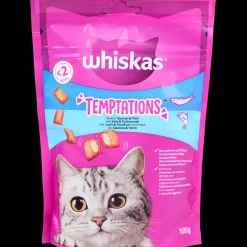 Whiskas Temptations kattensnoepjes zalm en zeevruchten | Action NL